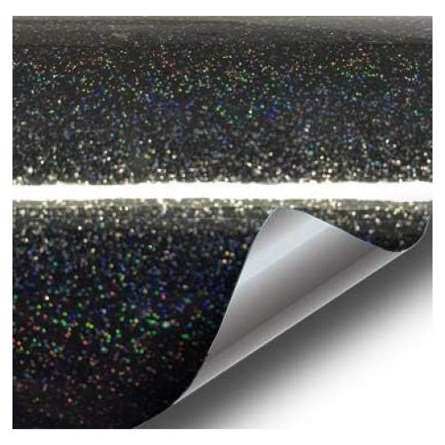 Vinilo Adhesivo VViViD Brillo Arcoíris Negro 0.3m x 1.5m