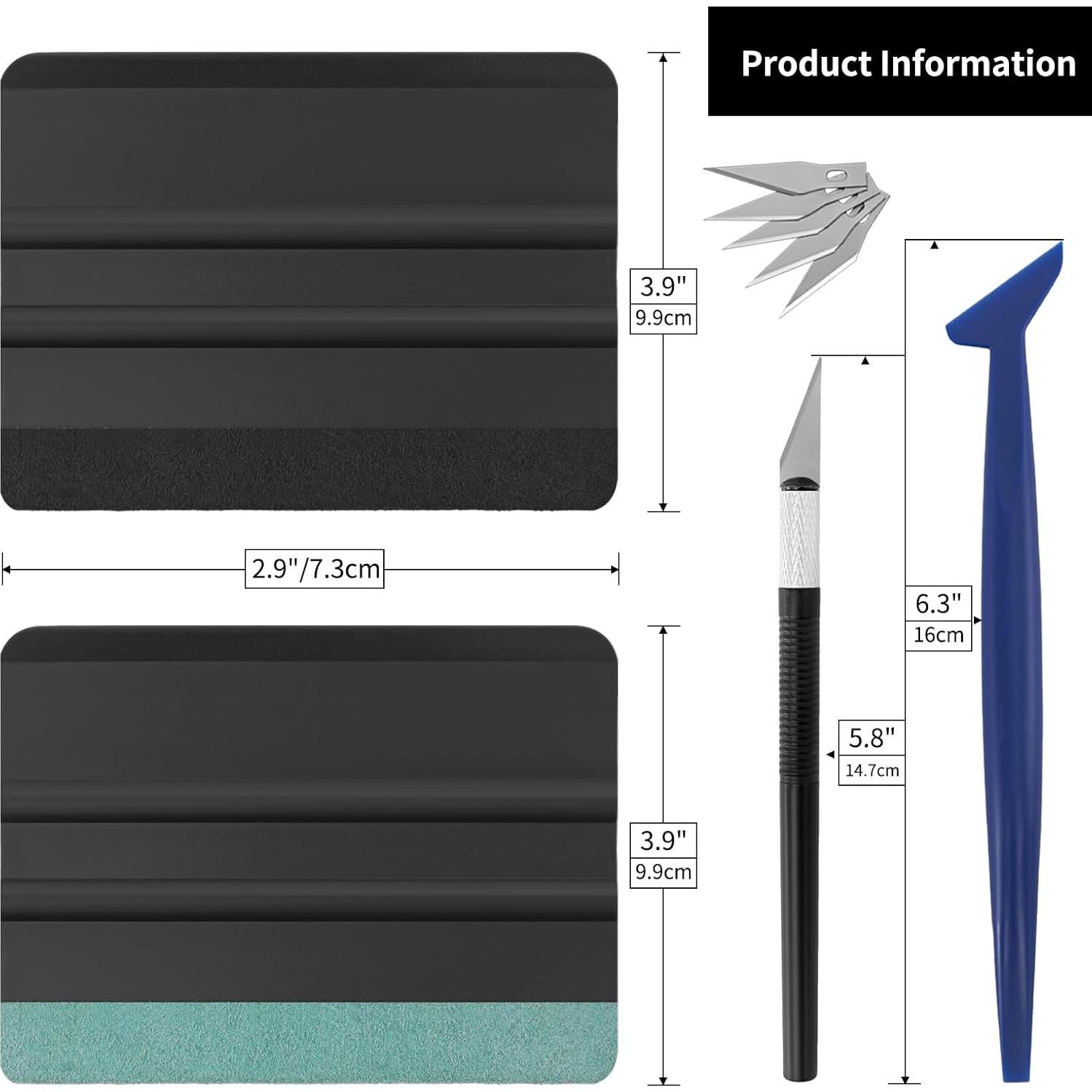 Kit Profesional de Tinte para Ventanas AMZDEPOT 14 en 1