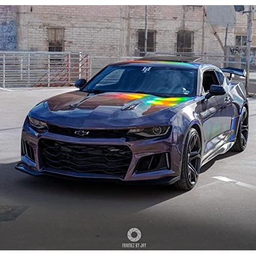 Vinilo Adhesivo VViViD+ Hex Holográfico Cromo 0.3m x 1.5m