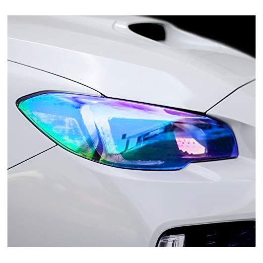 Vinilo VViViD para Faros y Luces Traseras 40x122 cm Azul Camaleón