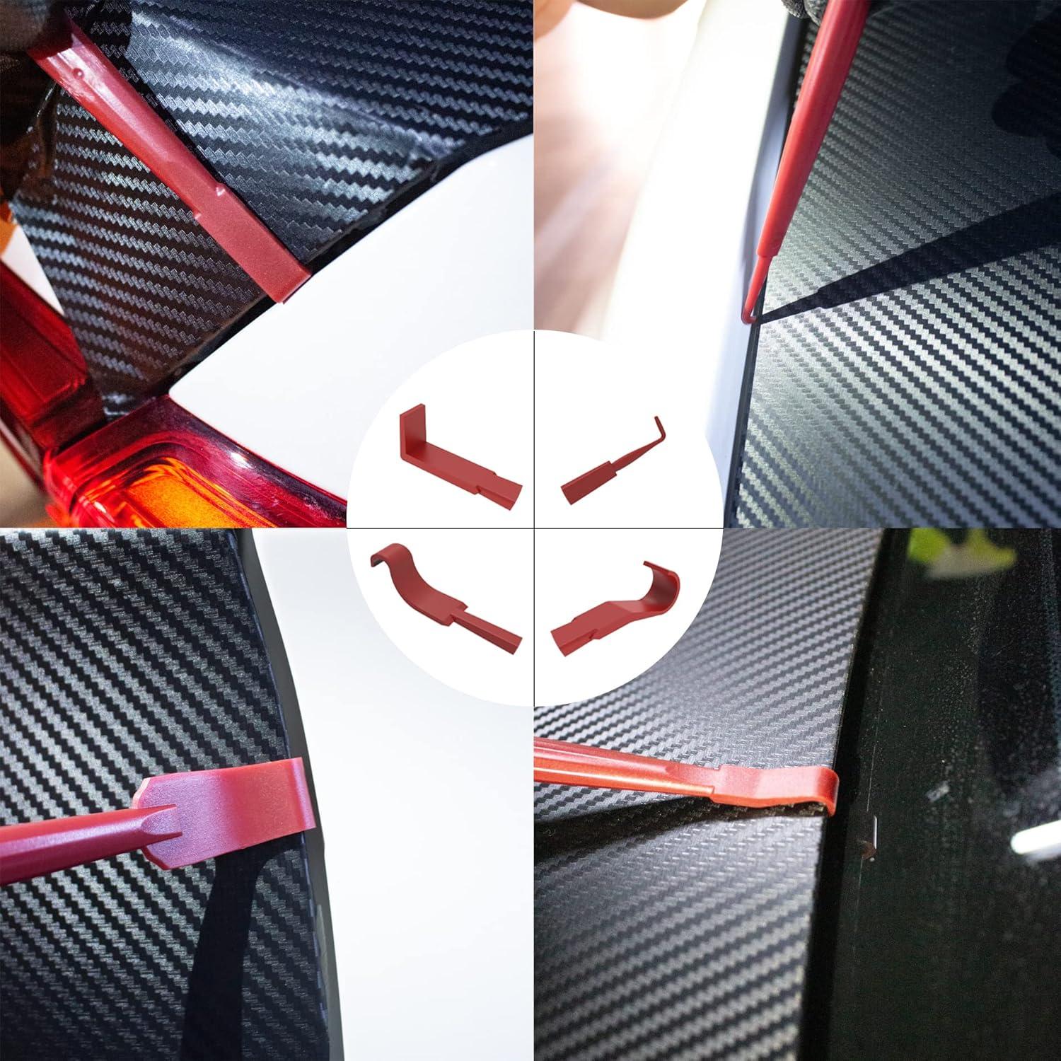 Kit de Herramientas para Envoltura de Vinilo Spanno 7 Piezas