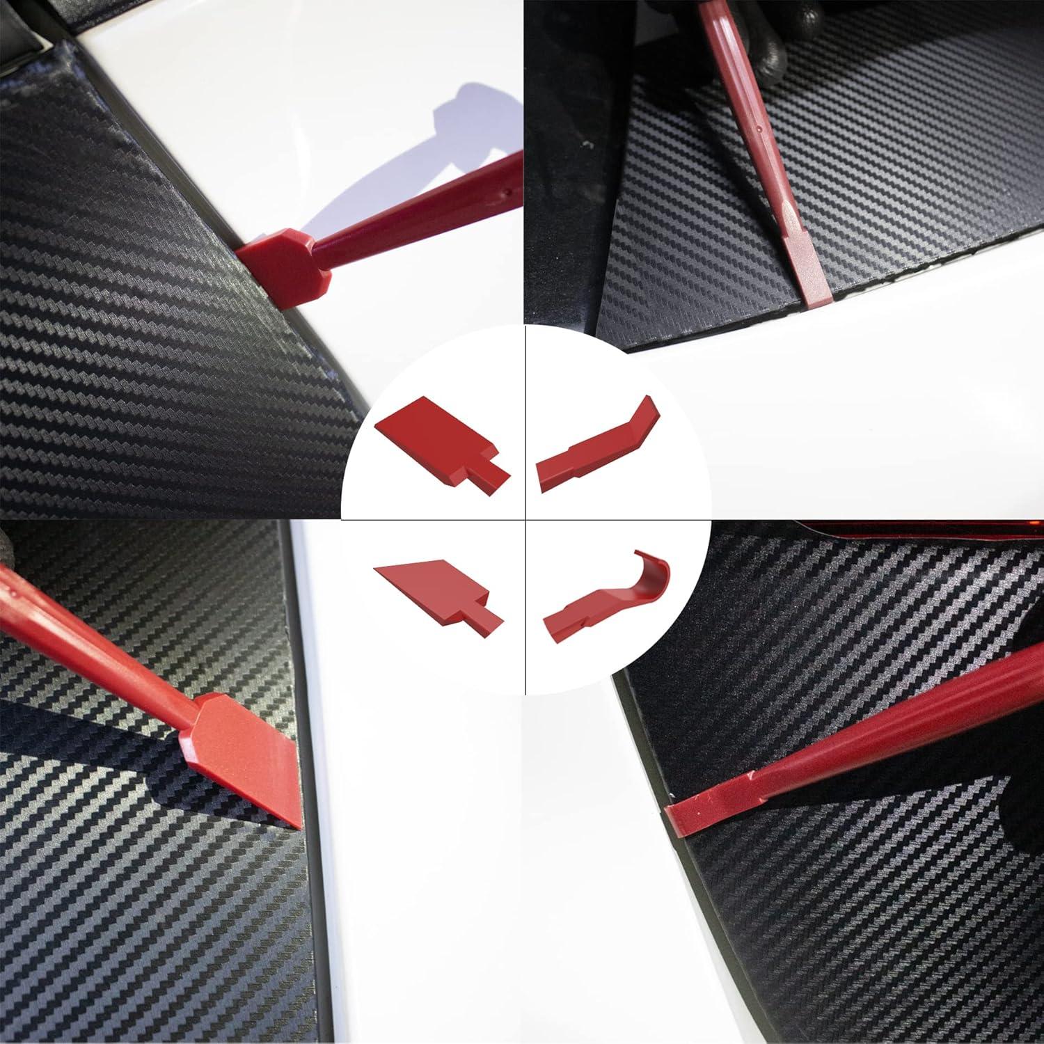 Kit de Herramientas para Envoltura de Vinilo Spanno 7 Piezas