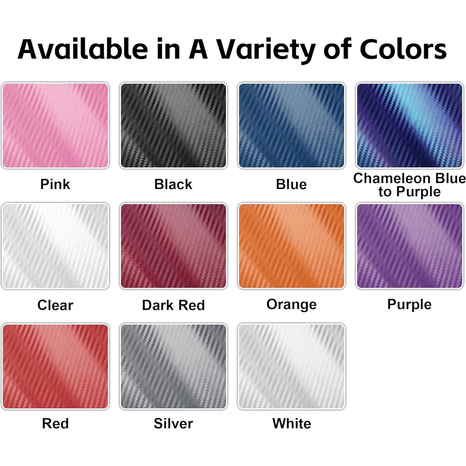 Vinilo de Fibra de Carbono 3D Lypumso Negro 0.3m x 3m