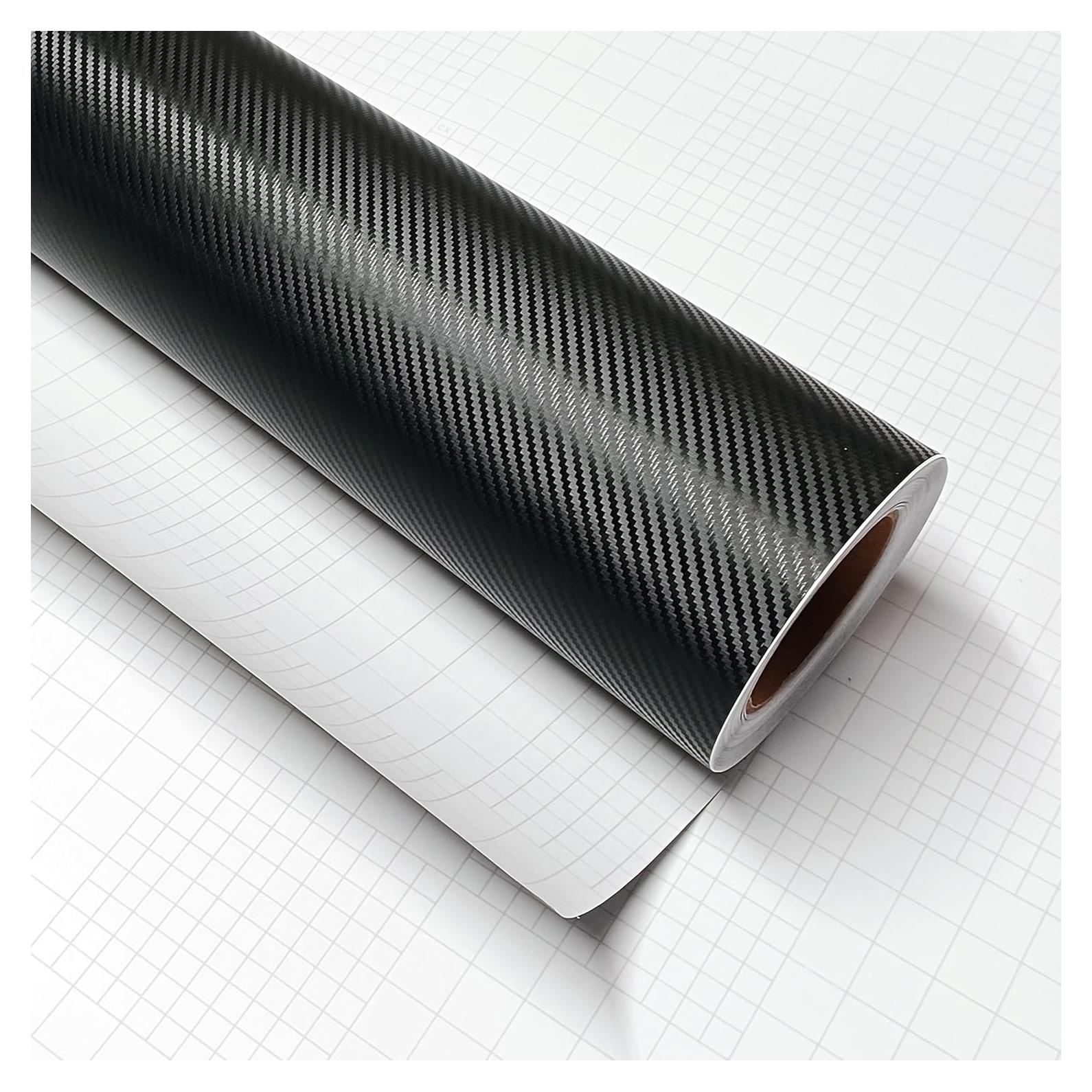 Vinilo Fibra de Carbono 3D Negro F & B LED LIGHTS 3.05m x 1.52m