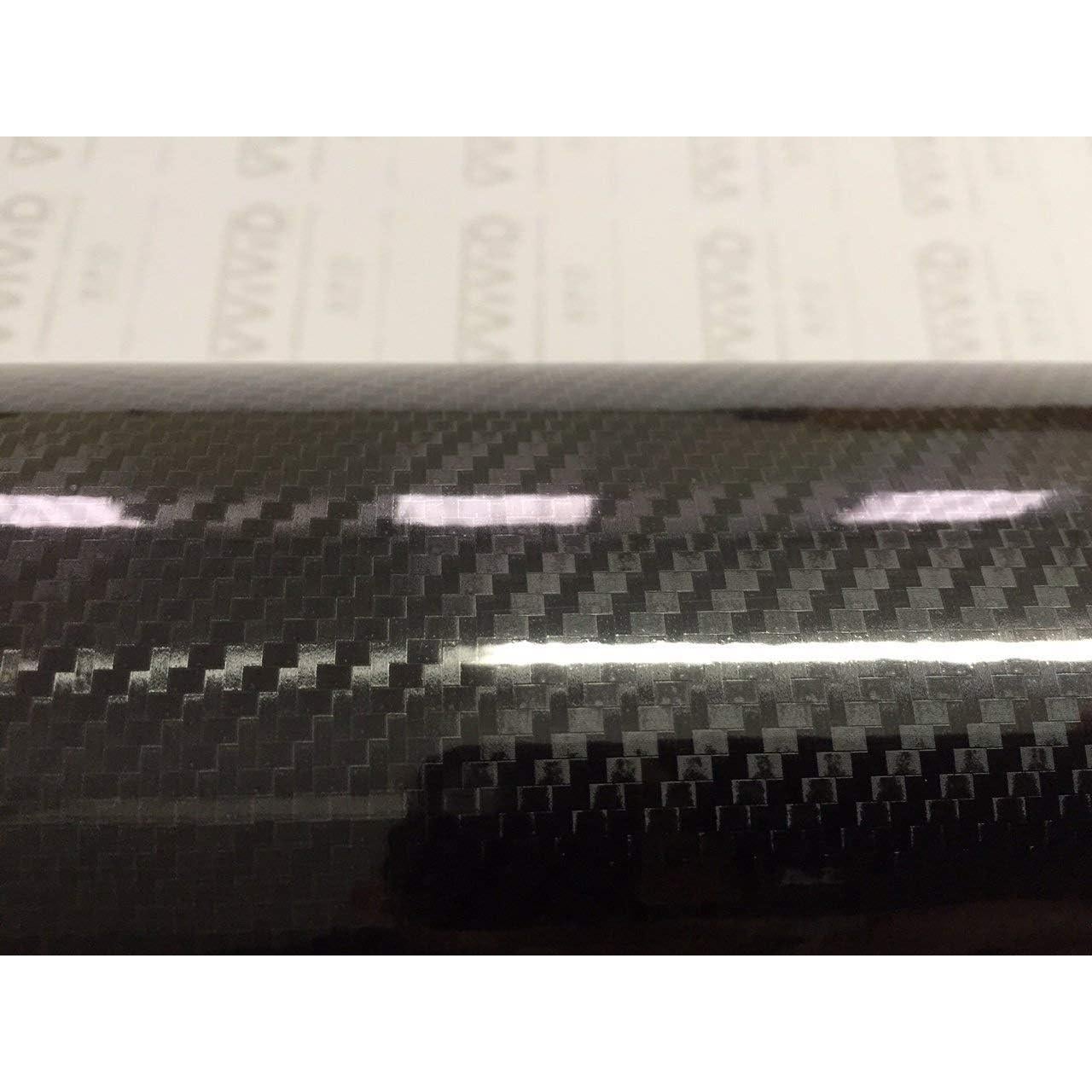 Vinilo Automotriz VViViD Epoxy Alto Brillo Negro 0.46m x 1.52m