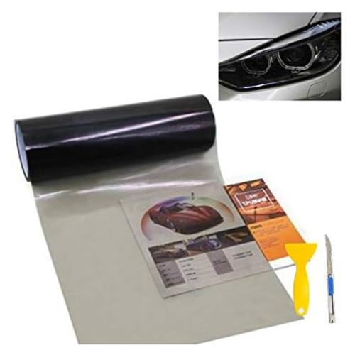 Película de Vinilo Tintado KOMAS 30.5 x 121.9 cm Negro Brillante