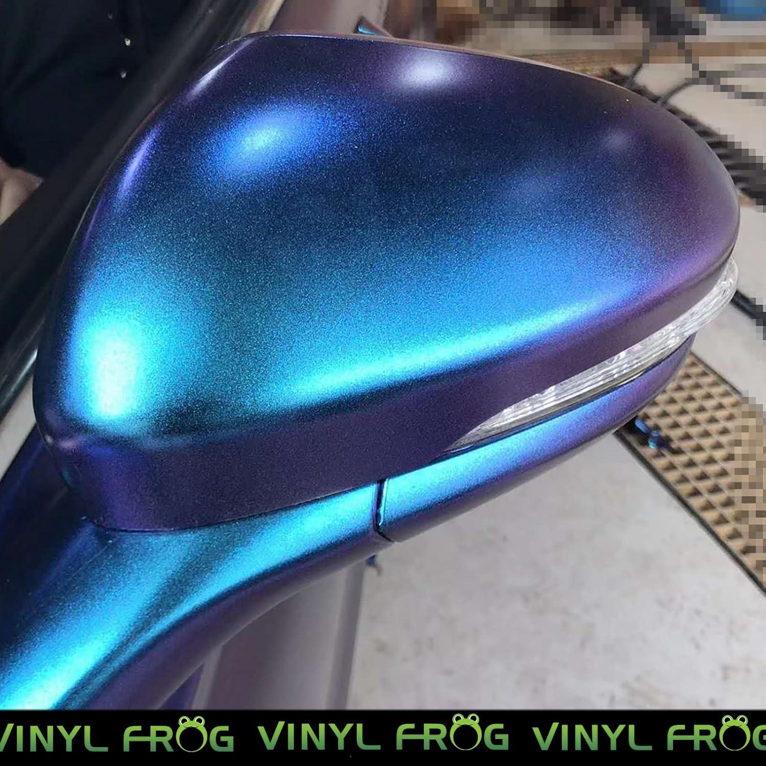 Envoltura de Vinilo Camaleón Mate VINYL FROG 30x152cm Púrpura-Azul