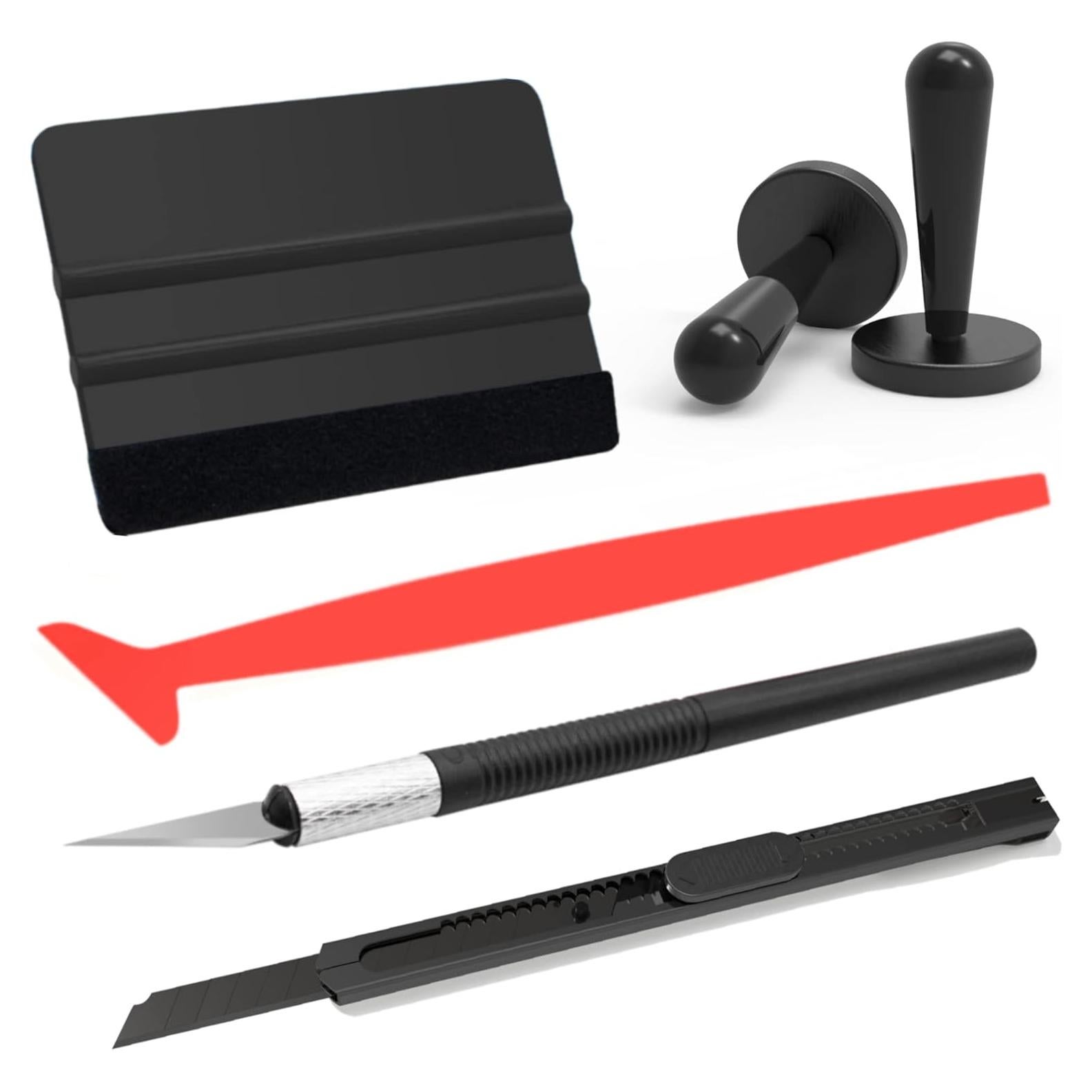 Kit de Herramientas para Envoltura de Vinilo Spanno 5 en 1