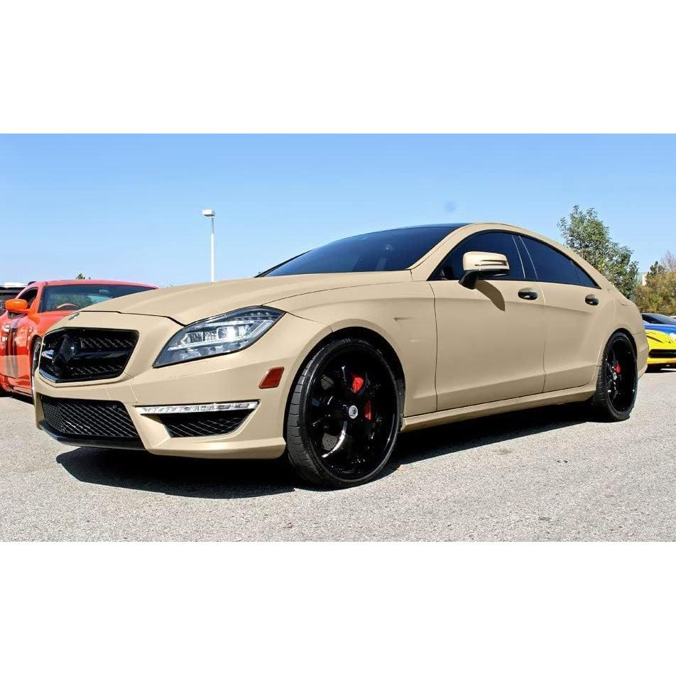 Vinilo Mate Rally Beige VViViD 45.5x1.65 cm - Premium Plus