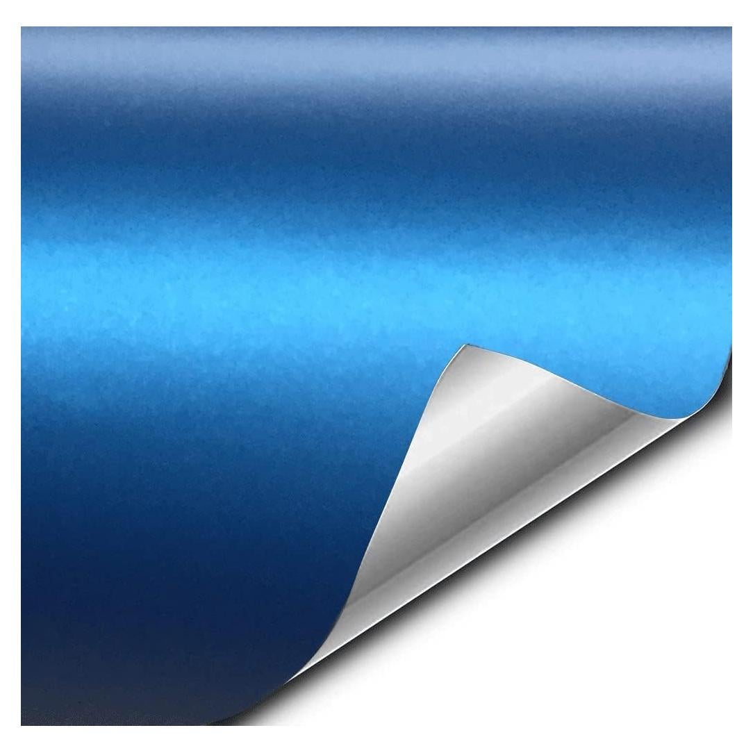 Rollo de Vinilo VViViD+ Azul Metálico Mate 0.91m x 1.52m