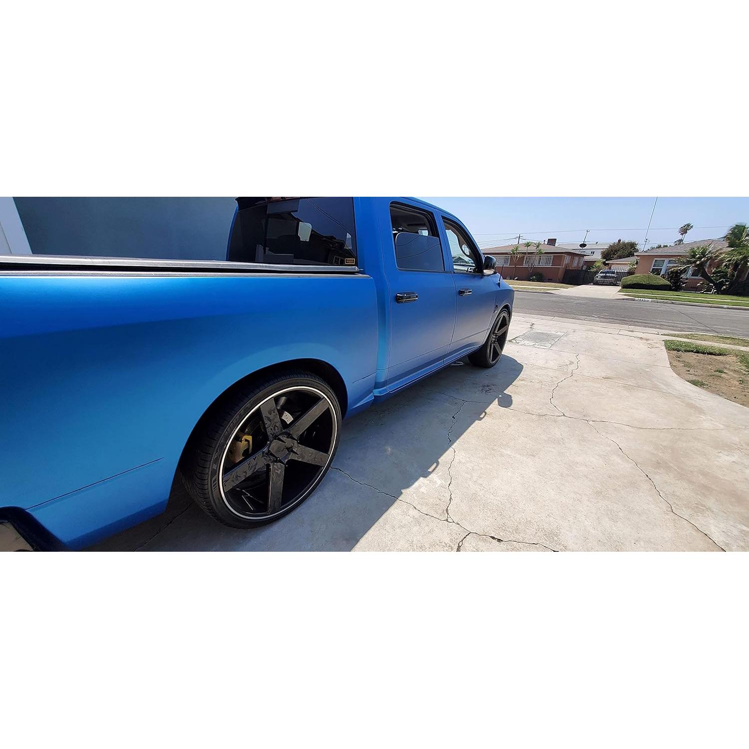 Rollo de Vinilo VViViD+ Azul Metálico Mate 0.91m x 1.52m