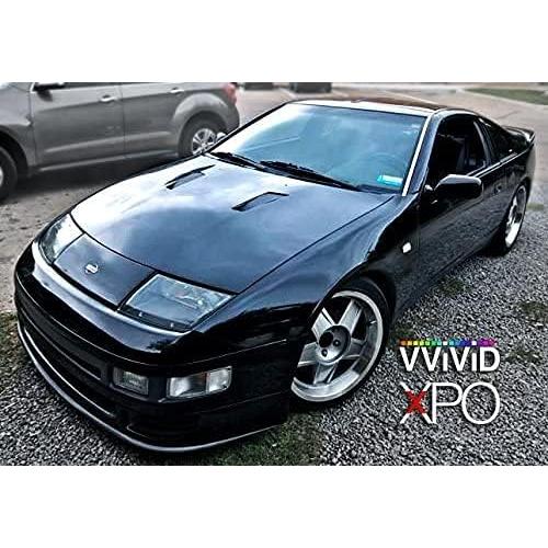 Vinilo Automotriz VViViD Negro Brillante 0.46m x 1.52m + Kit 3M