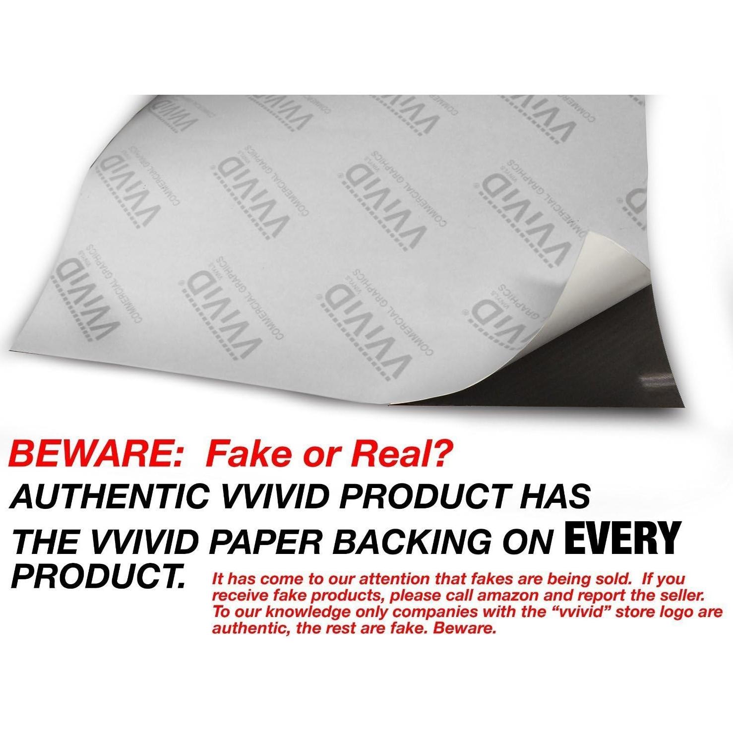 Vinilo Envoltura VViViD XPO Negro Brillante 30.48x152.4 cm