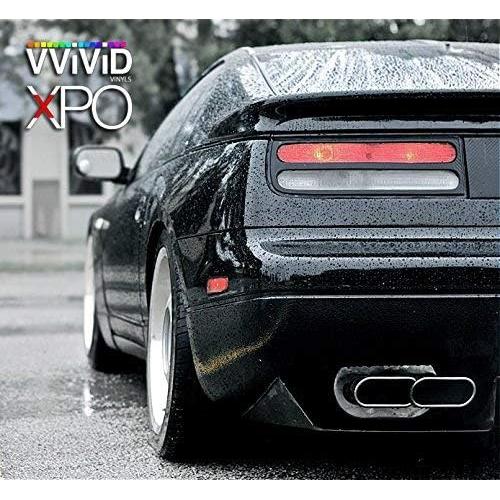 Vinilo Adhesivo VViViD Negro Brillante 91x152 cm para Automóviles