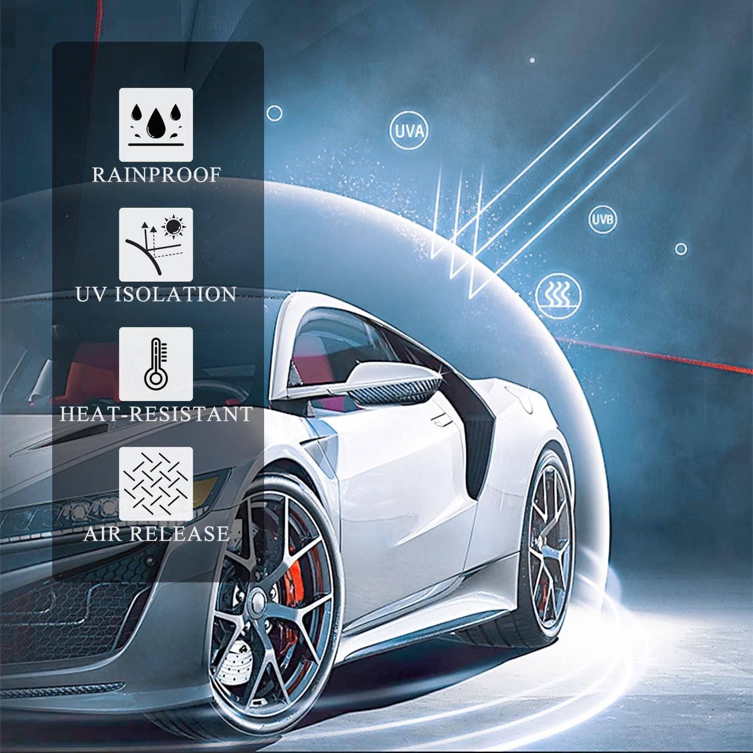 Vinilo Negro Brillante OuranioToxo 45cm x 1.5m Adhesivo PVC