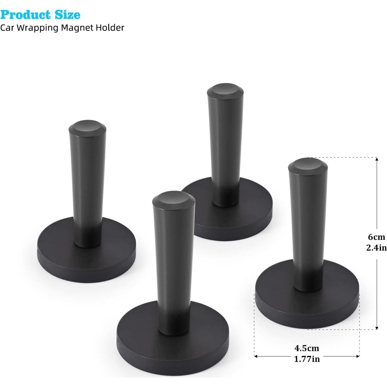 Imanes de Envoltura de Vinilo EHDIS C020si - Paquete de 4