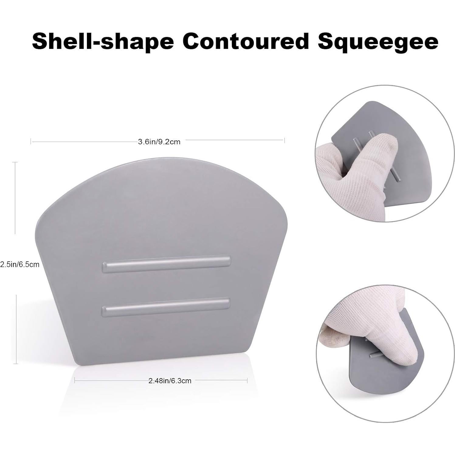 Kit de Herramientas para Tintado de Ventanas FOSHIO 10 cm