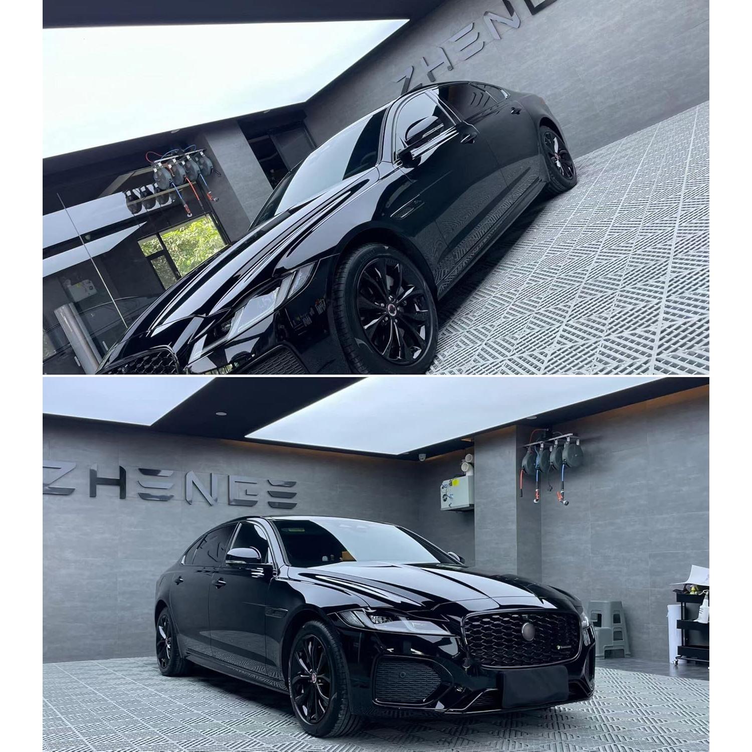 Película de Vinilo LZLRUN Ultra Gloss Negro 0.30m x 3.05m