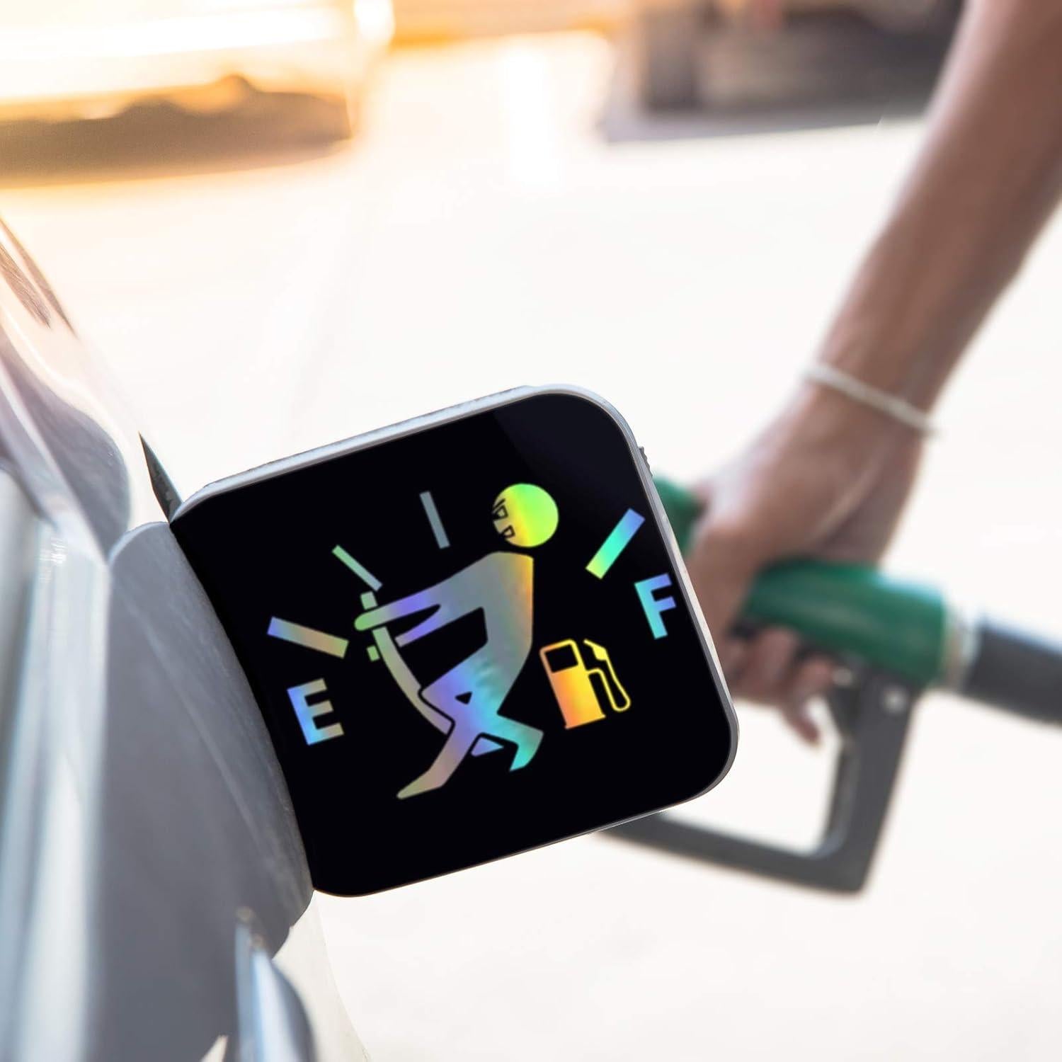 Calcomanías HungMieh para Tanque de Gas - Pack de 3 Holográficas