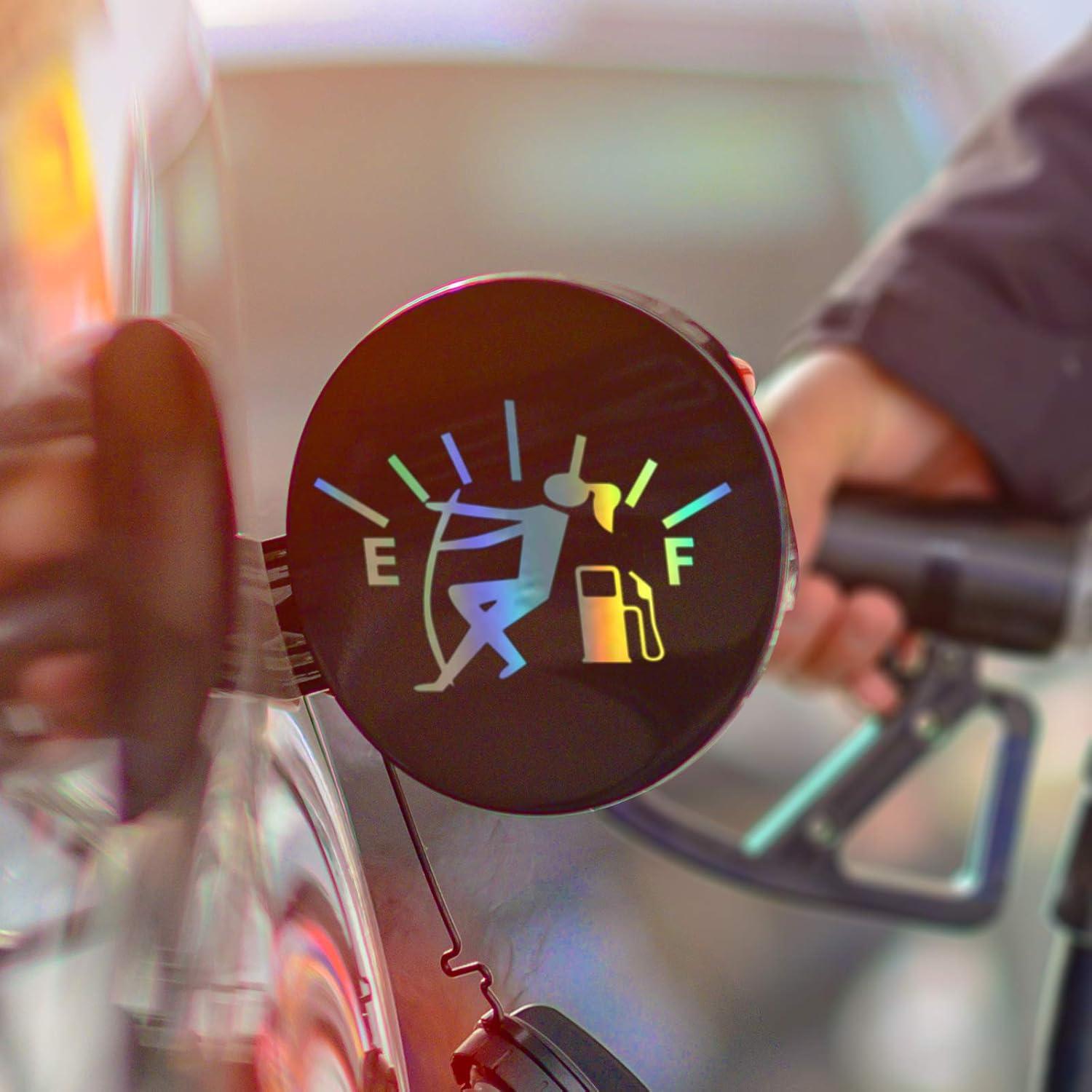 Calcomanías HungMieh para Tanque de Gas - Pack de 3 Holográficas