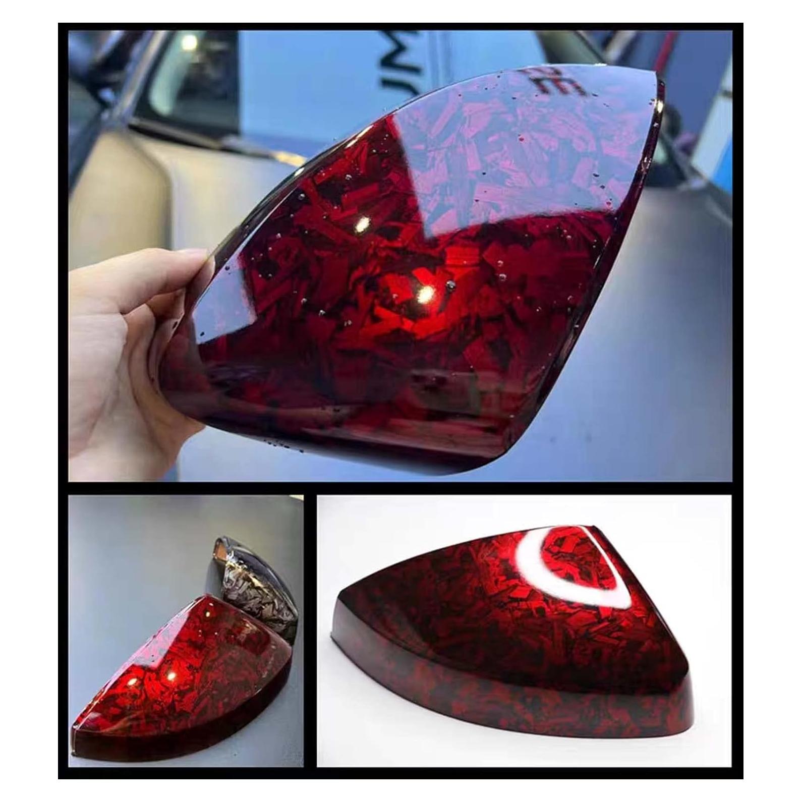 Rollo de Vinilo Adhesivo ASENDIWAY 1.52m x 0.20m Rojo Brillante