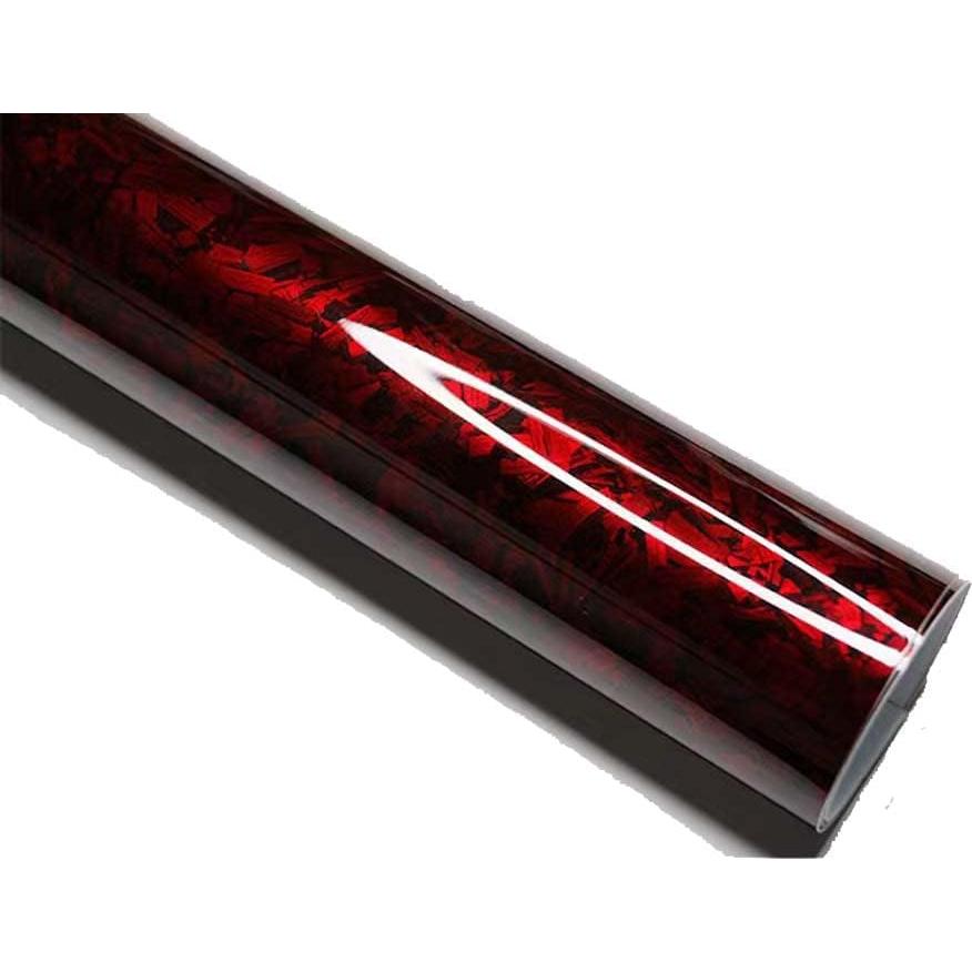 Rollo de Vinilo Adhesivo ASENDIWAY 1.52m x 0.20m Rojo Brillante