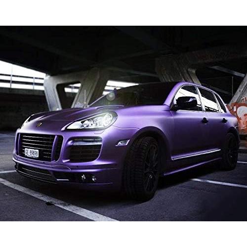 Vinilo Premium VViViD+ Mate Púrpura Medianoche 0.46m x 1.52m