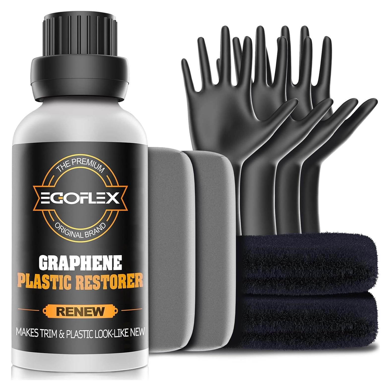 Restaurador de Plástico de Grafeno EGOFLEX 248g - Brillo y Protección