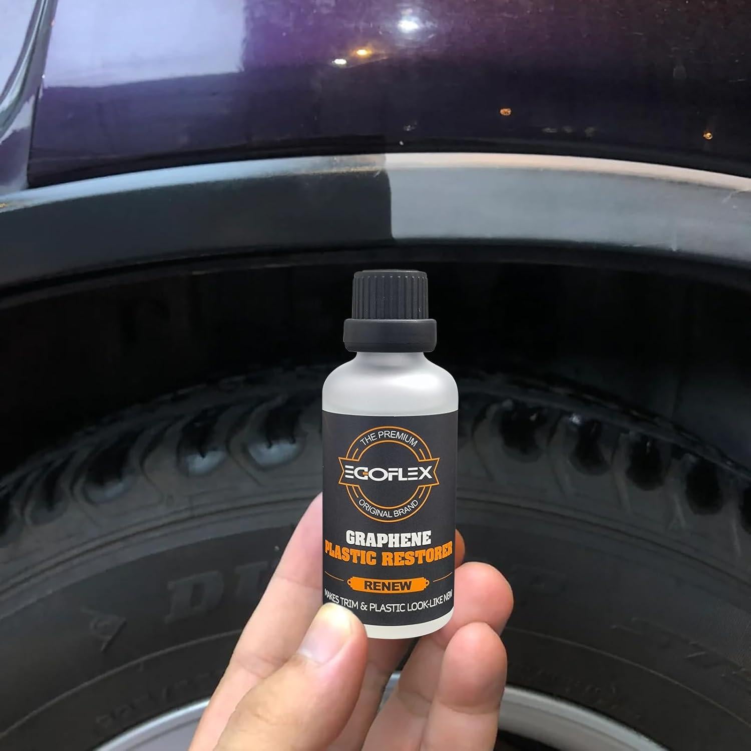 Restaurador de Plástico de Grafeno EGOFLEX 248g - Brillo y Protección