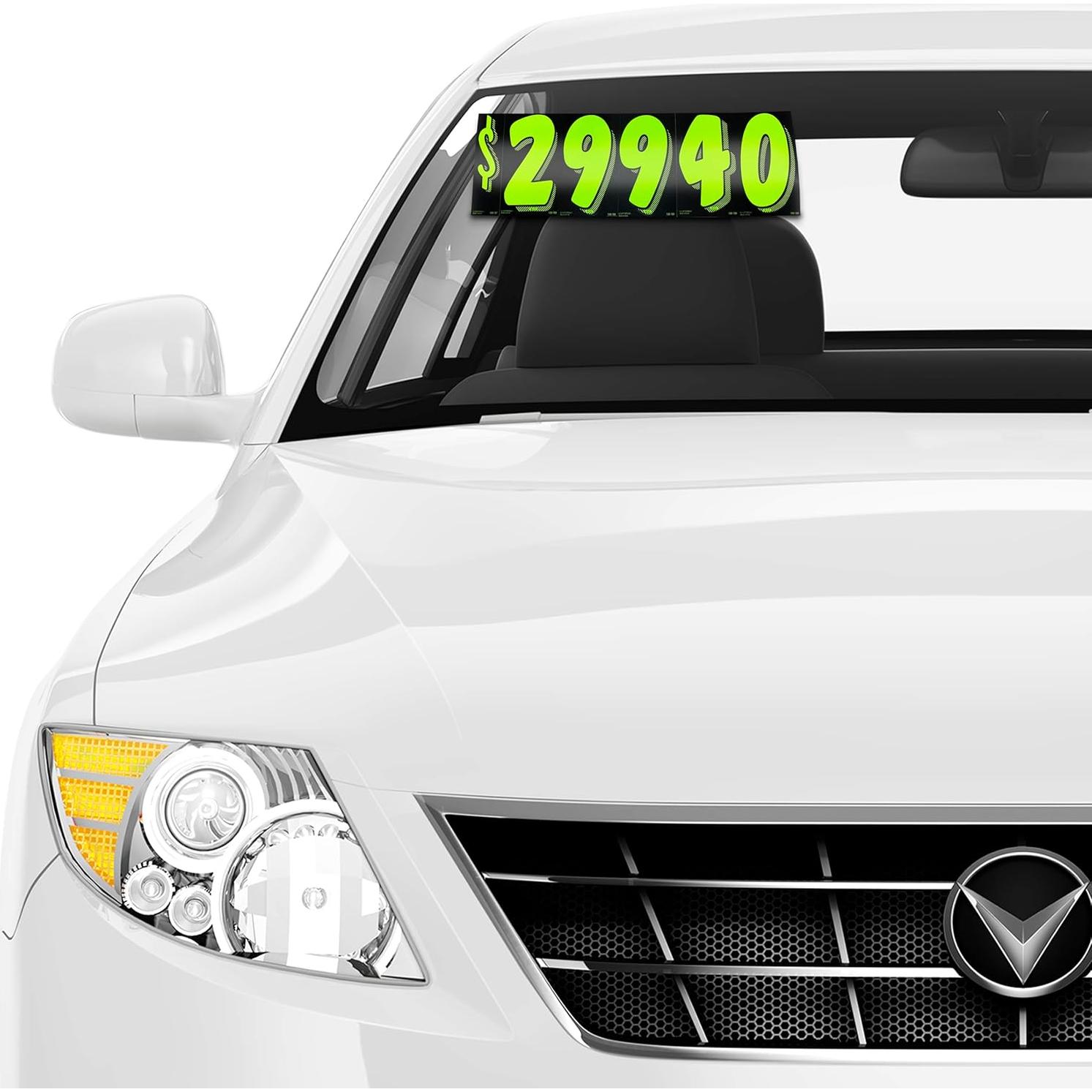 Calcomanías de Vinilo CarBowz 19.05 cm Chartreuse 132 Piezas