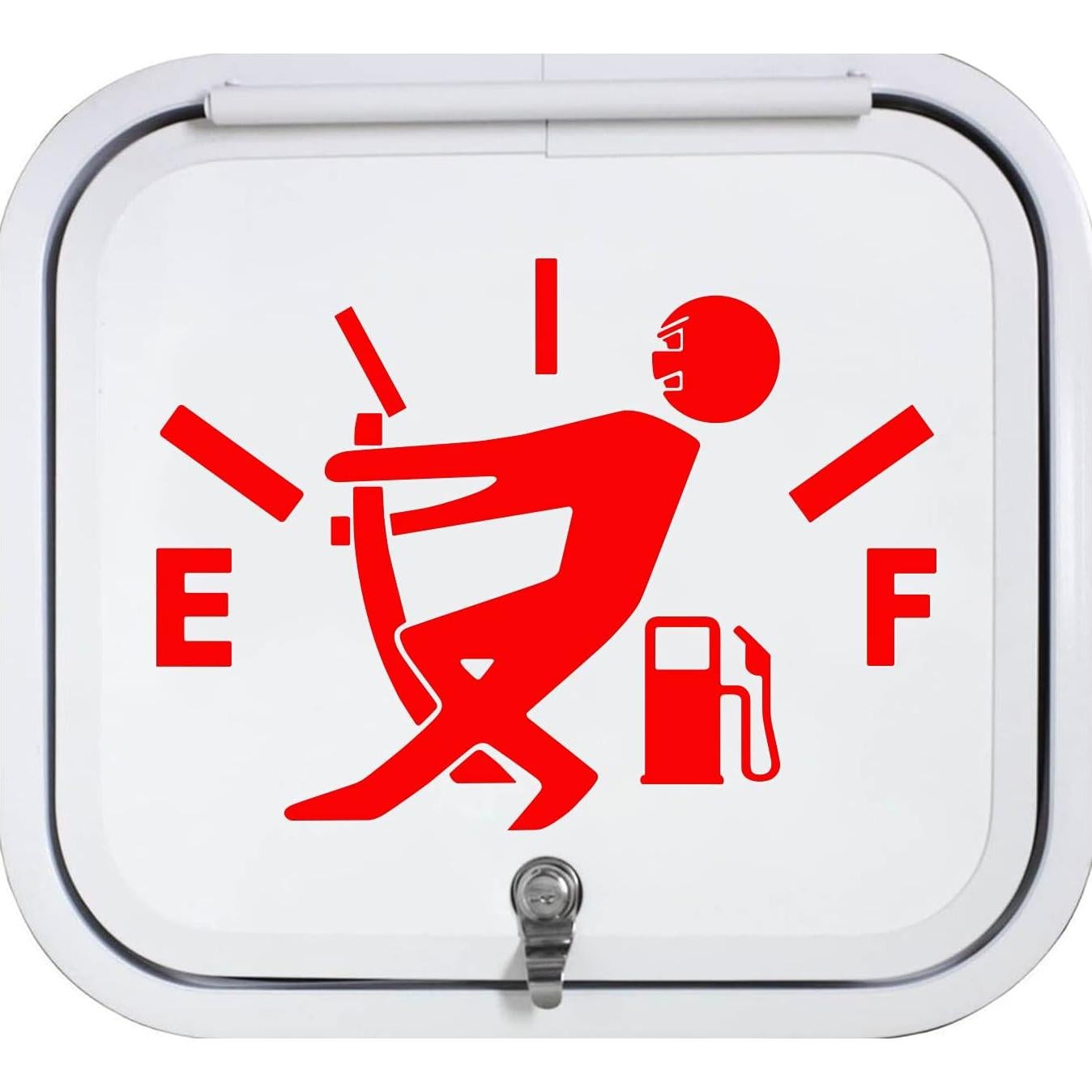 Calcomanías Reflectantes para Tanque de Gas HungMieh - Pack de 2