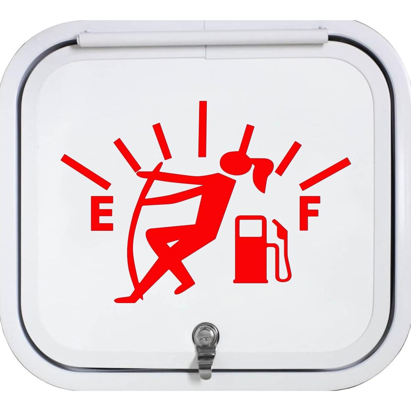 Calcomanías Reflectantes para Tanque de Gas HungMieh - Pack de 2