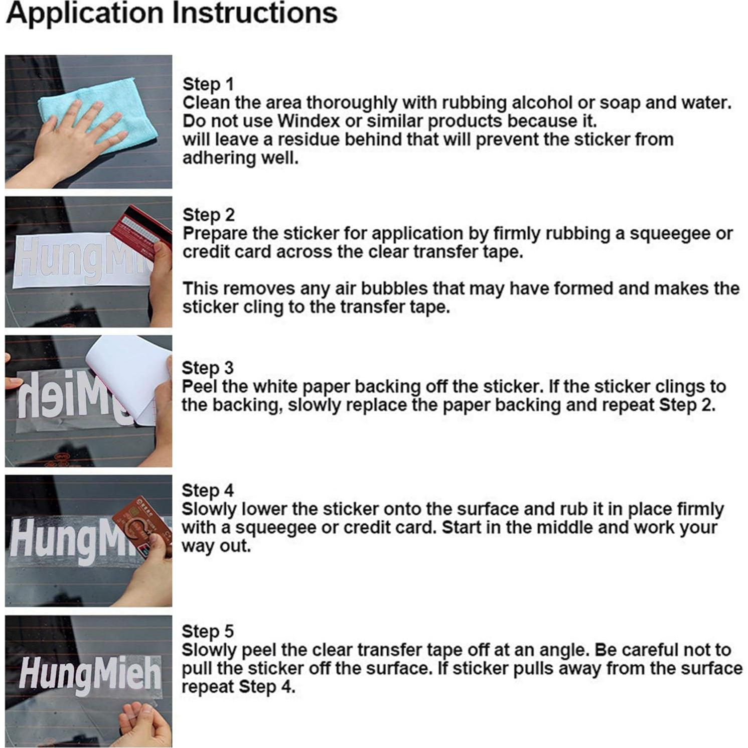 Calcomanías Reflectantes para Tanque de Gas HungMieh - Pack de 2