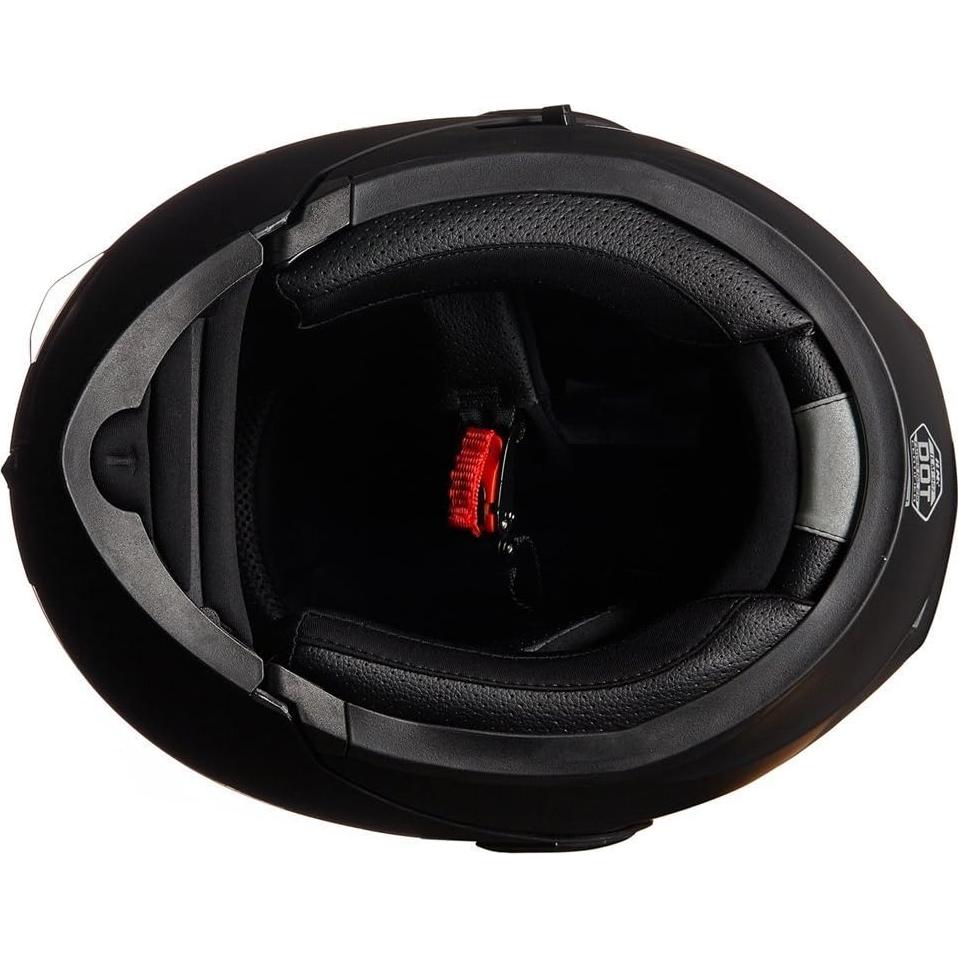 ILM Motorcycle Dual Visor Flip up Modular Full Face Helmet DOT 6 Colors Model 902