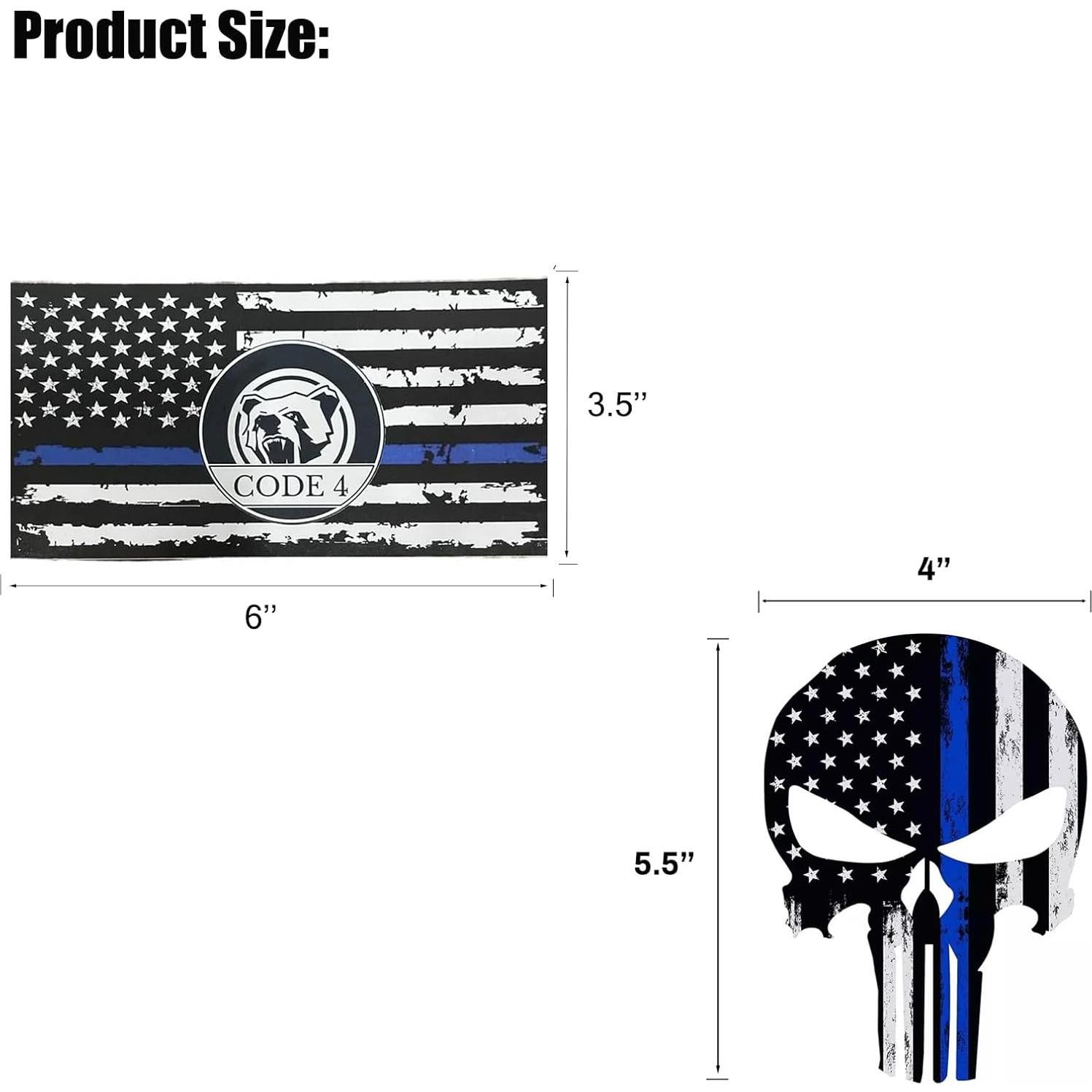 Calcomanías para Auto 3pcs Línea Azul Delgada ColisPar