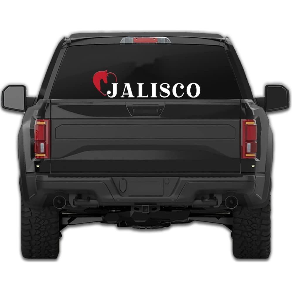 Calcomanías Jalisco México para Autos Trocas Caballo 5x20 cm