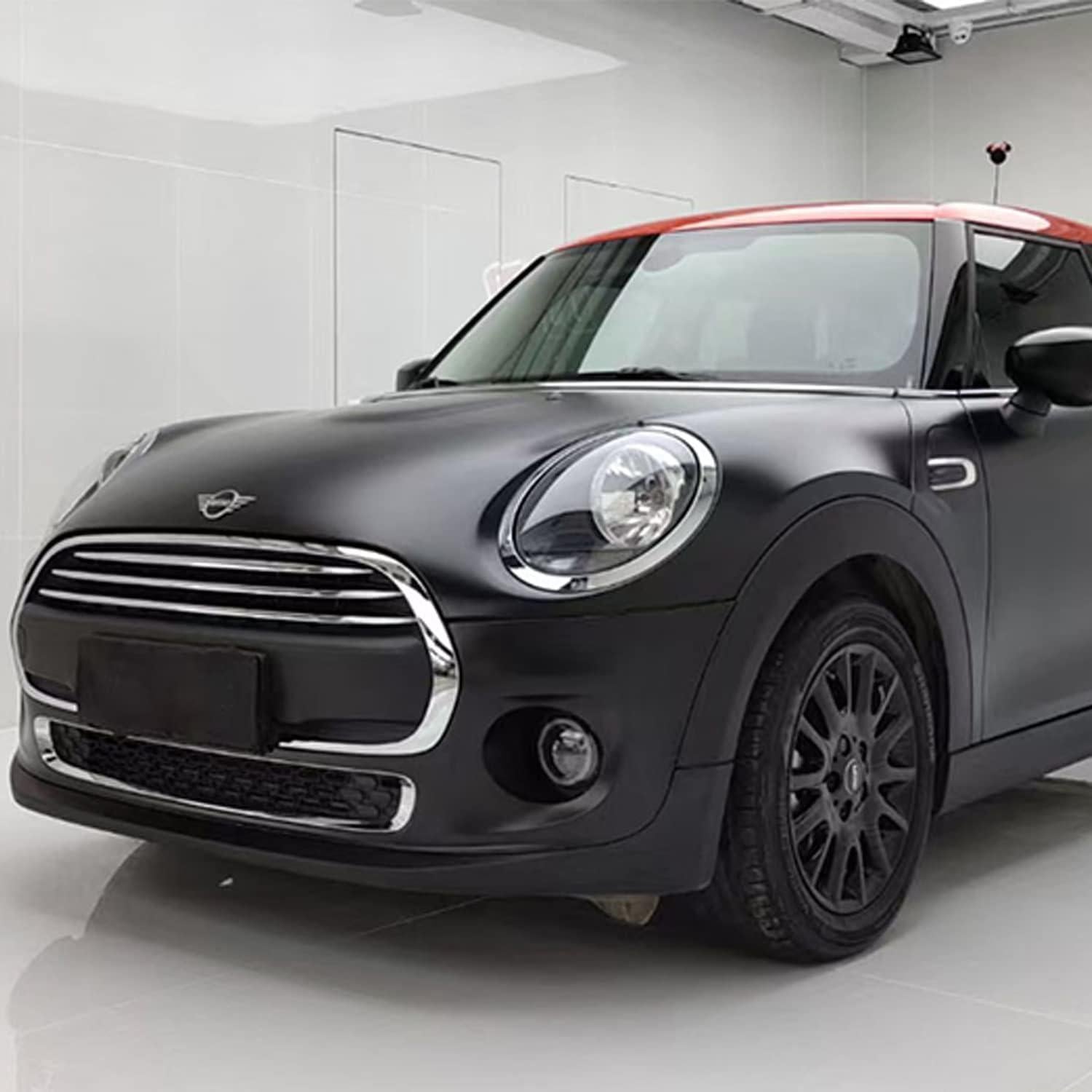 Vinilo Automotriz RockRose Negro Satinado 0.91m x 1.52m