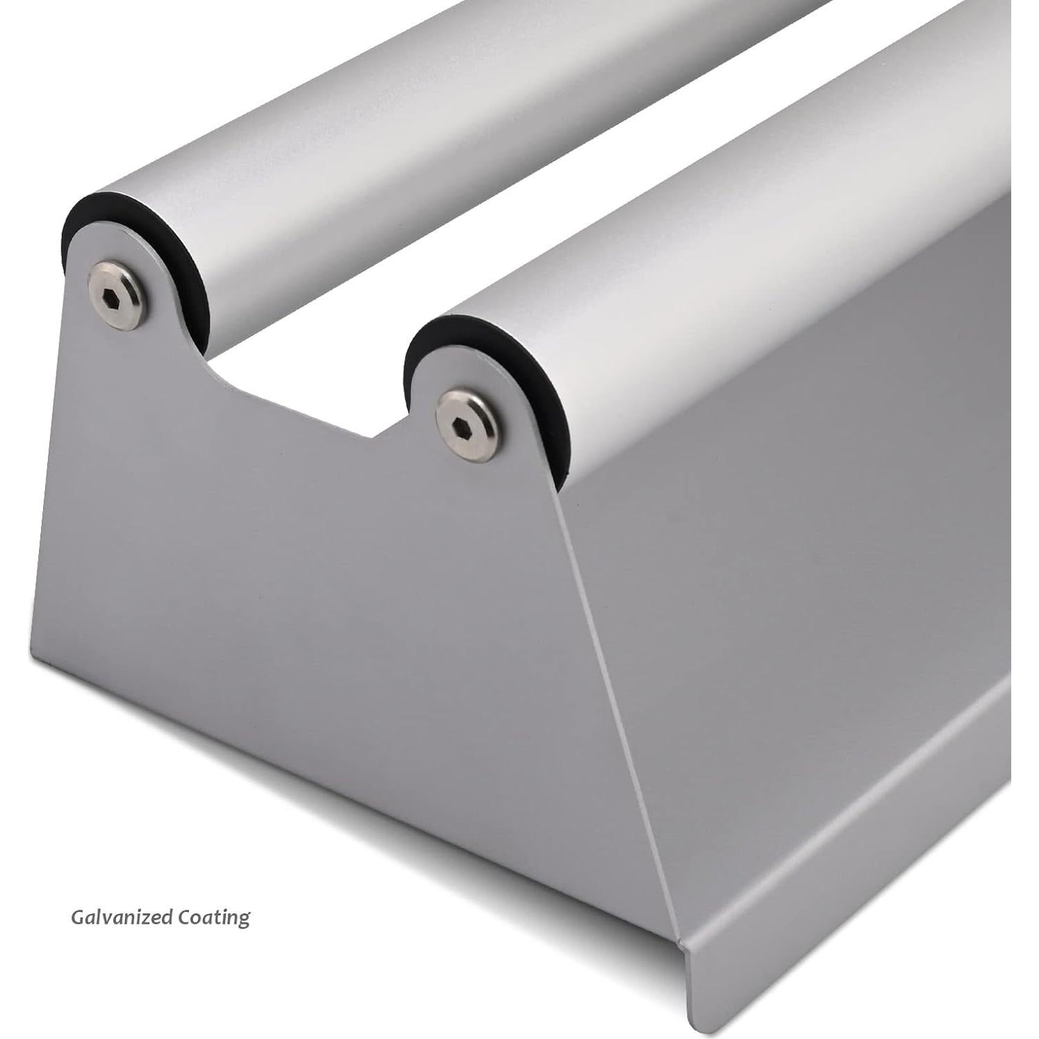 Soporte de Rollo de Vinilo FOSHIO, Metal Galvanizado, 40cm