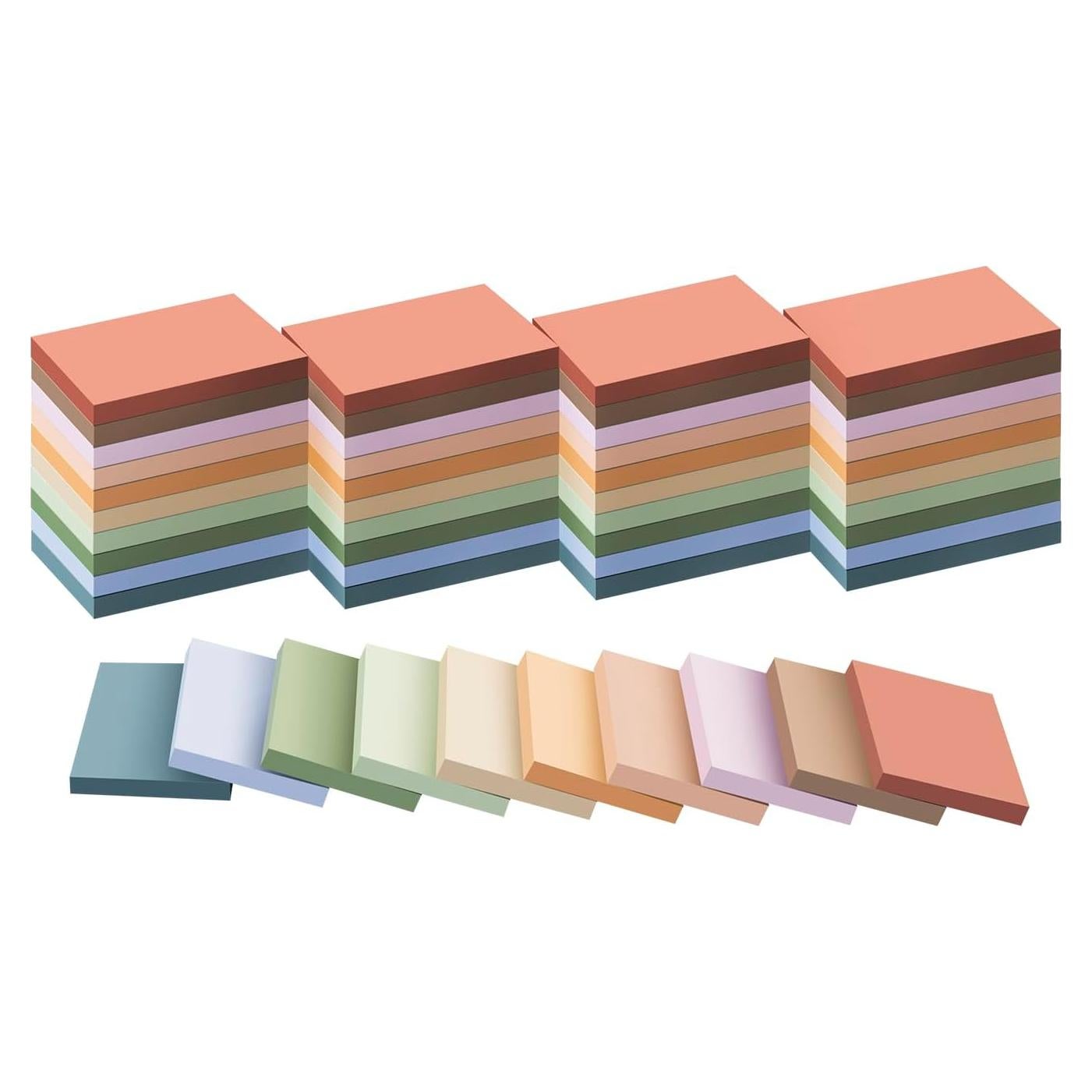 Notas Adhesivas Kozerite 1.5x2" Vintage 50 Pads Reciclables