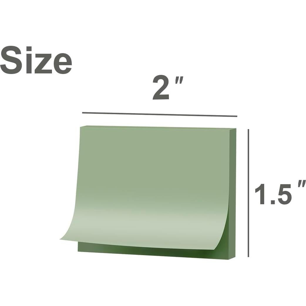 Notas Adhesivas Kozerite 1.5x2" Vintage 50 Pads Reciclables