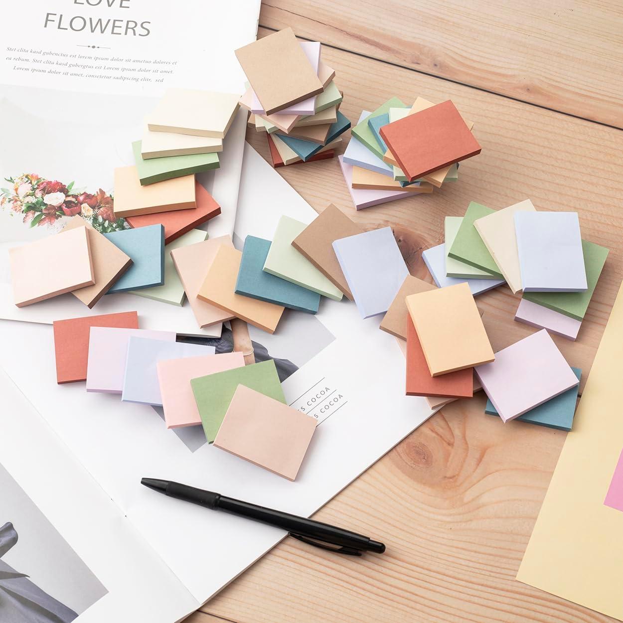 Notas Adhesivas Kozerite 1.5x2" Vintage 50 Pads Reciclables