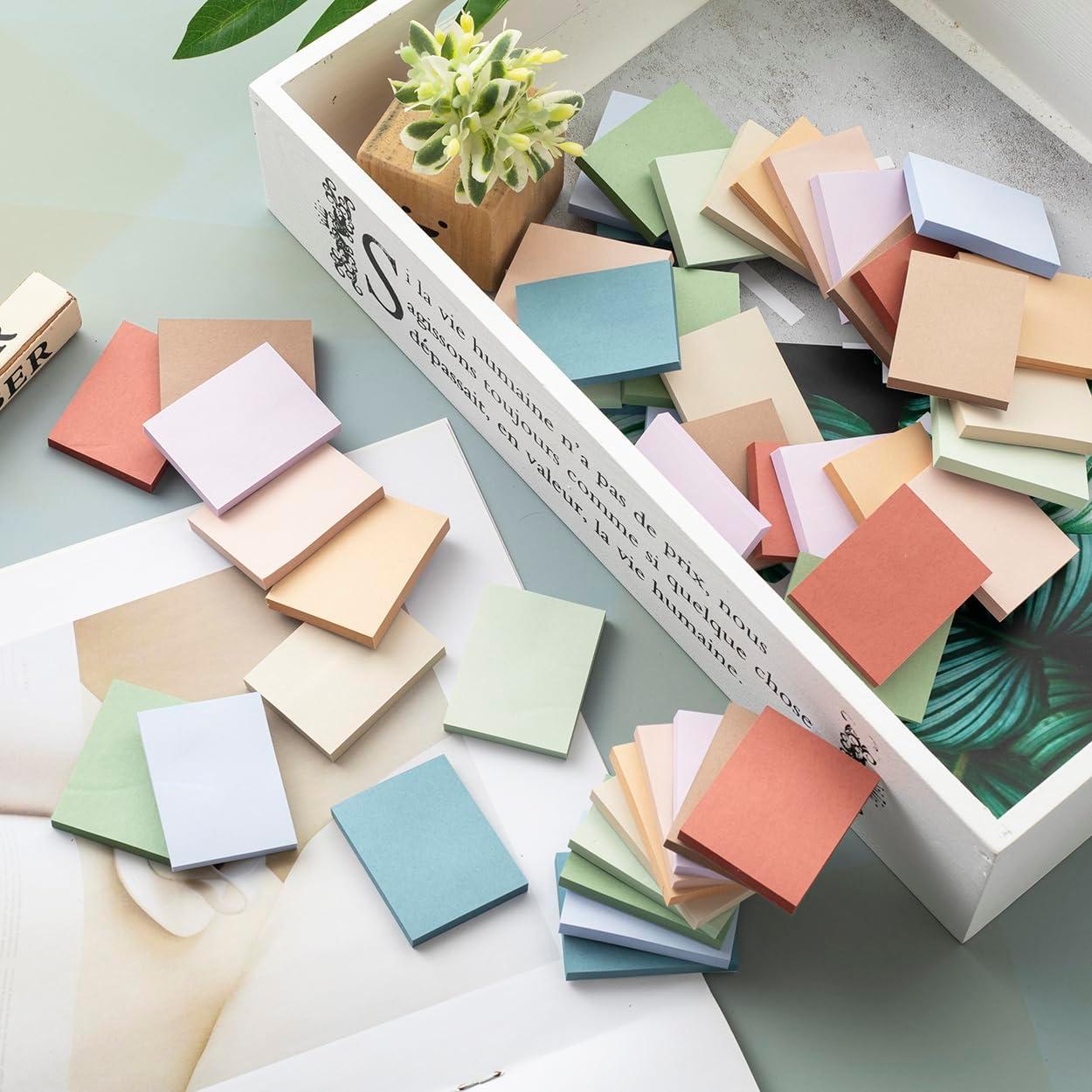 Notas Adhesivas Kozerite 1.5x2" Vintage 50 Pads Reciclables