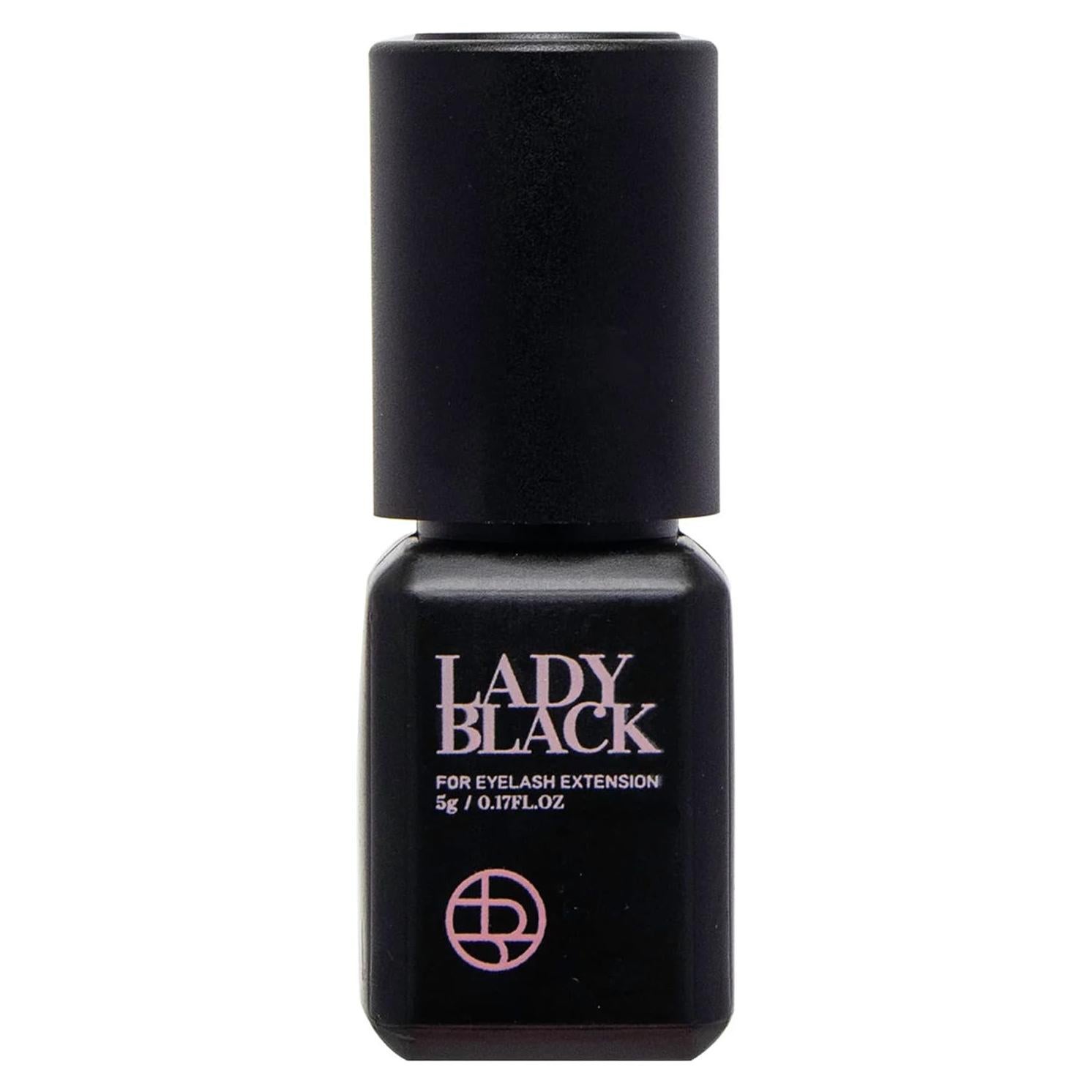 Pegamento para Extensiones de Pestañas Lady Black 5ml - Secado 3-4s