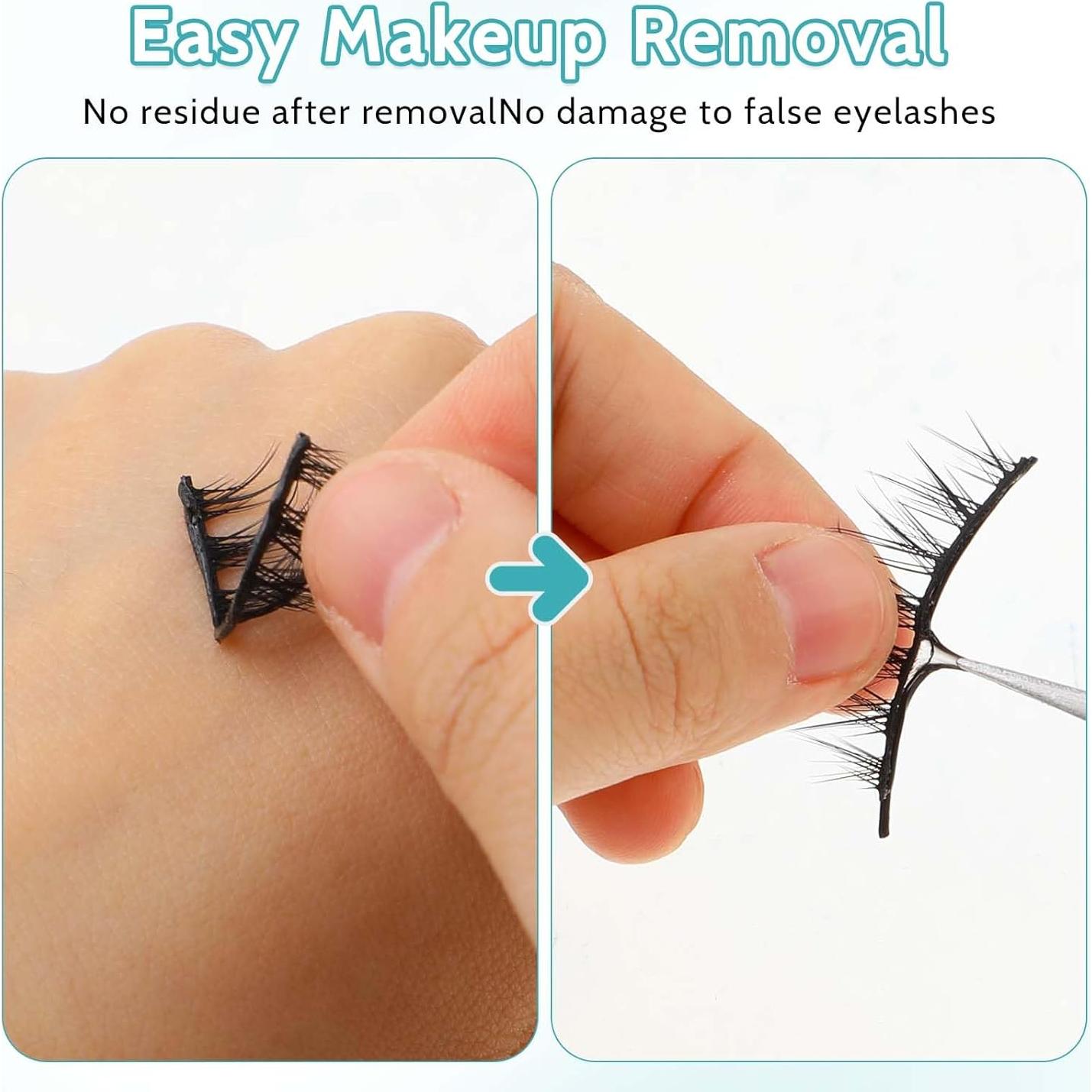 Cinta Adhesiva para Pestañas Falsas MOZEAT 40PCS Reutilizable