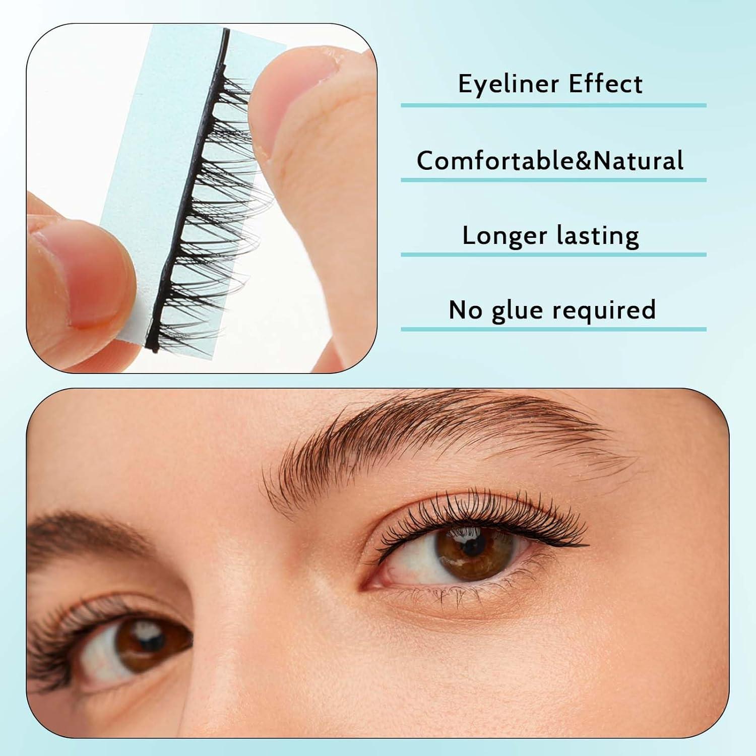 Cinta Adhesiva para Pestañas Falsas MOZEAT 40PCS Reutilizable