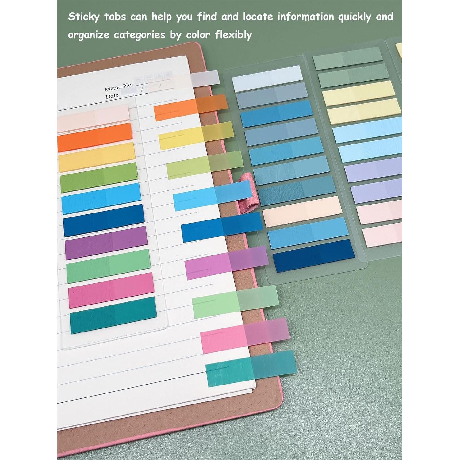 Pestañas Adhesivas Mouwaii 4800pcs Reescribibles y Removibles