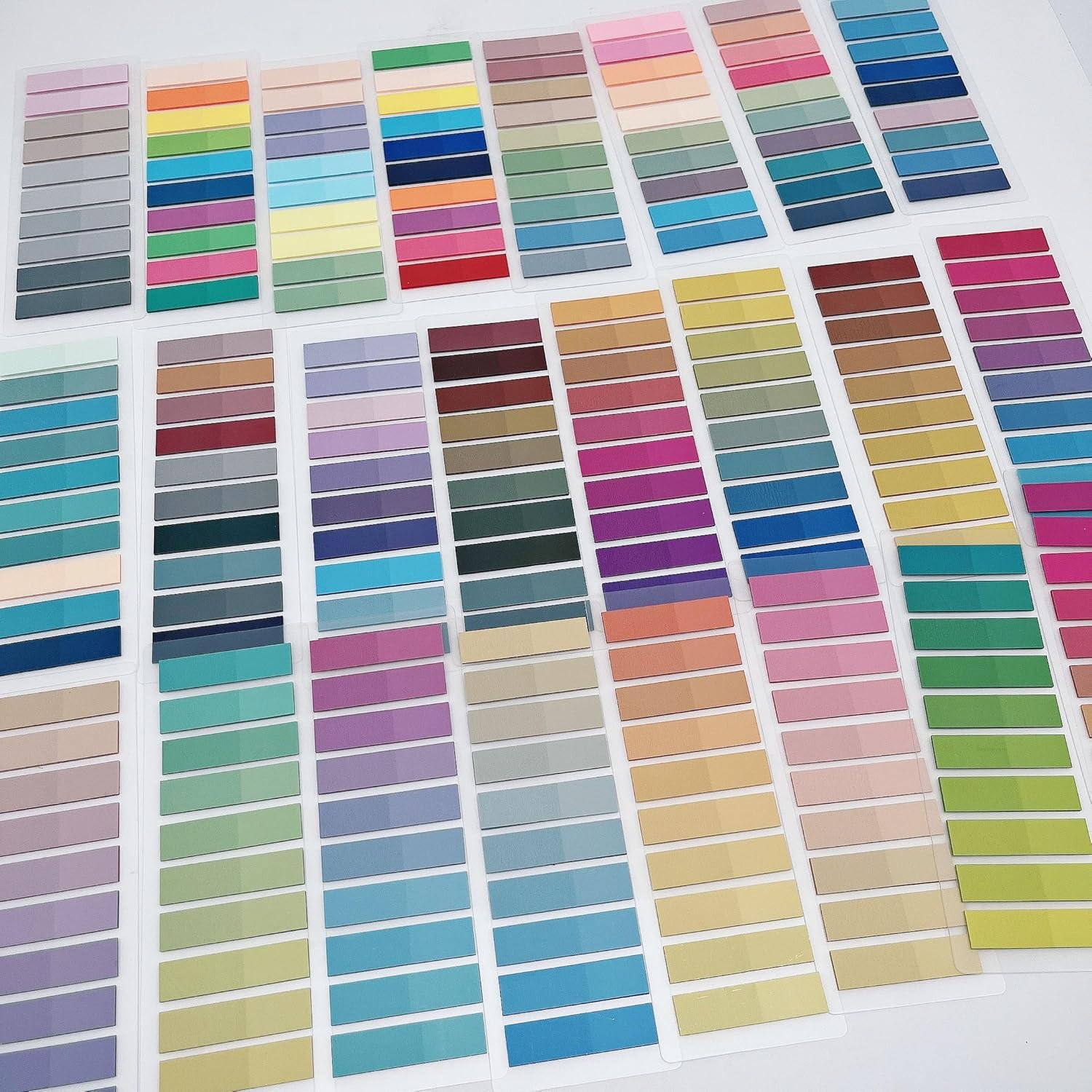 Pestañas Adhesivas Mouwaii 4800pcs Reescribibles y Removibles