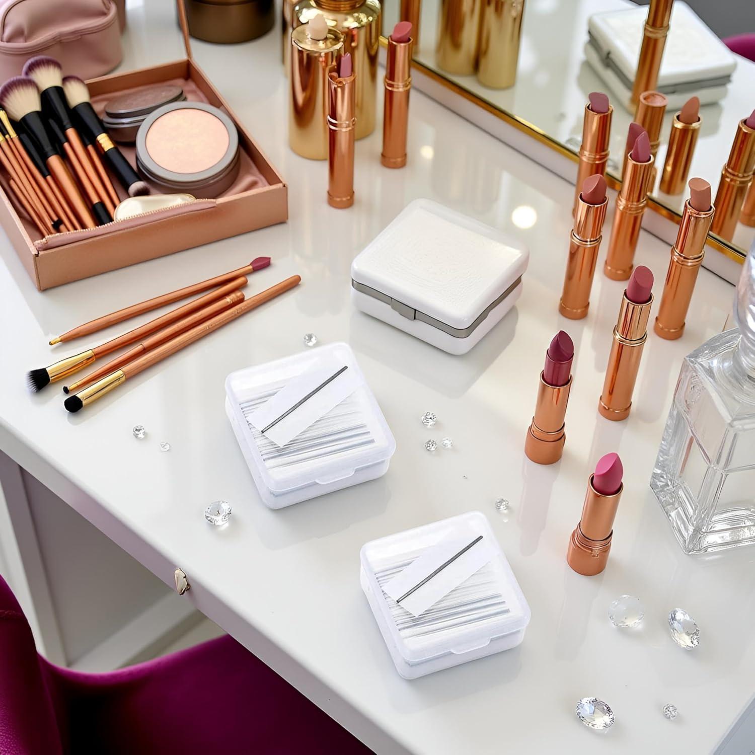 80 Piezas Pestañas Falsas Autoadhesivas BWESOO - Sin Pegamento