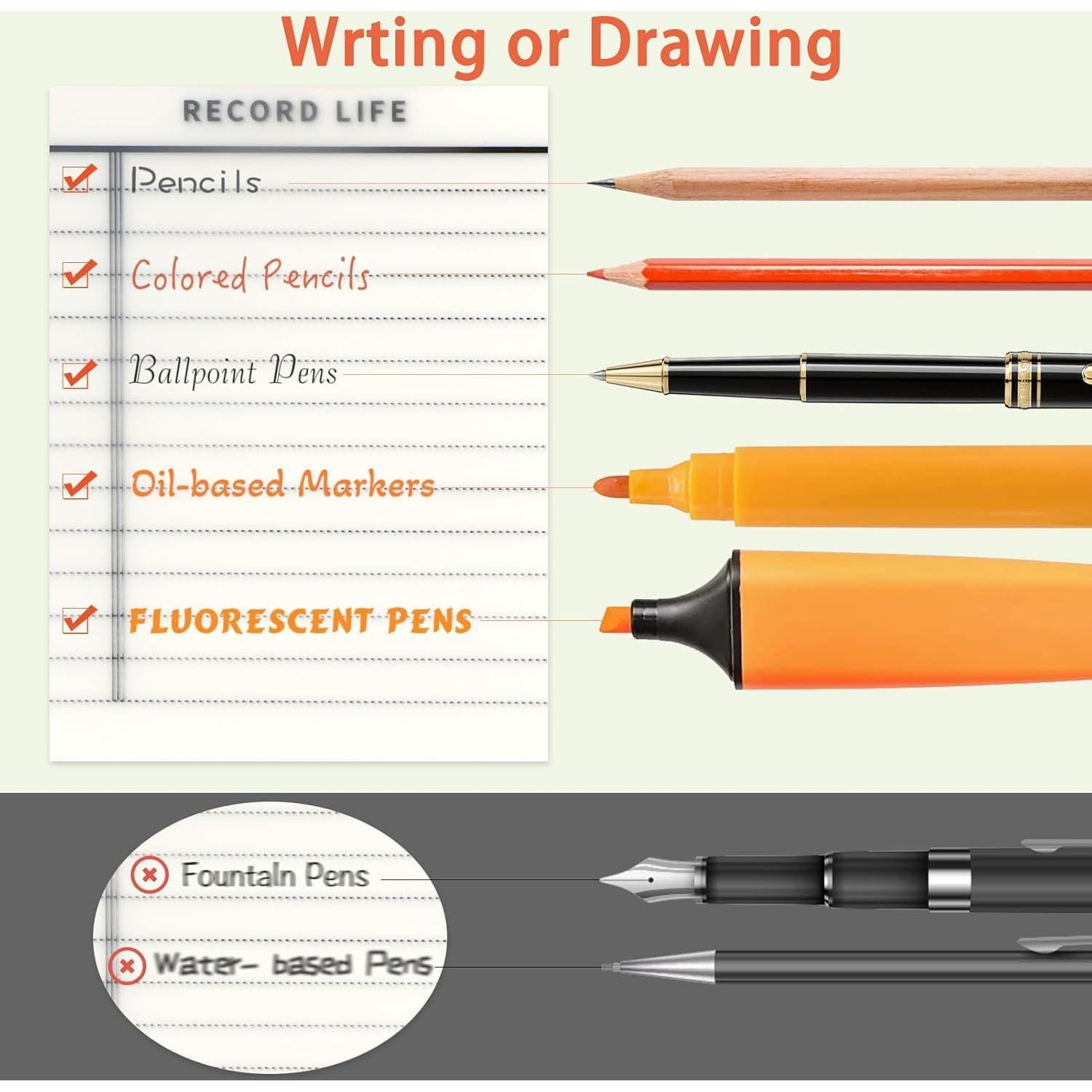 Notas Adhesivas Transparentes NatureTouch 300 Piezas