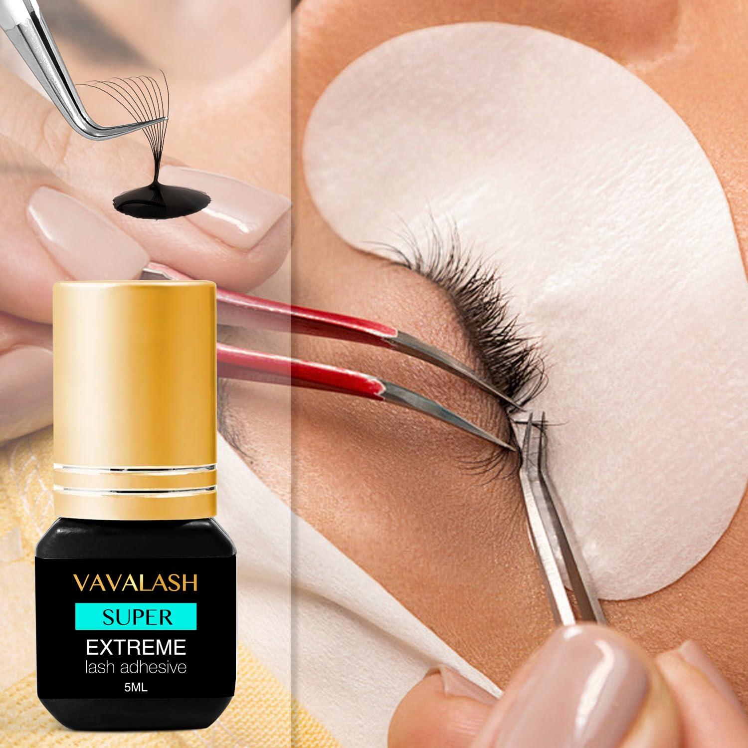 Pegamento para Extensiones de Pestañas VAVALASH 5ml Secado Rápido